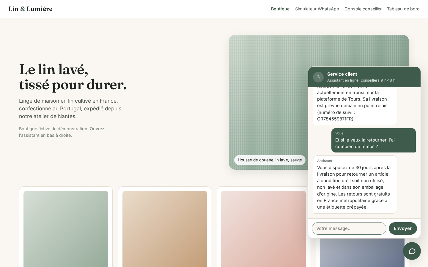 Widget web
