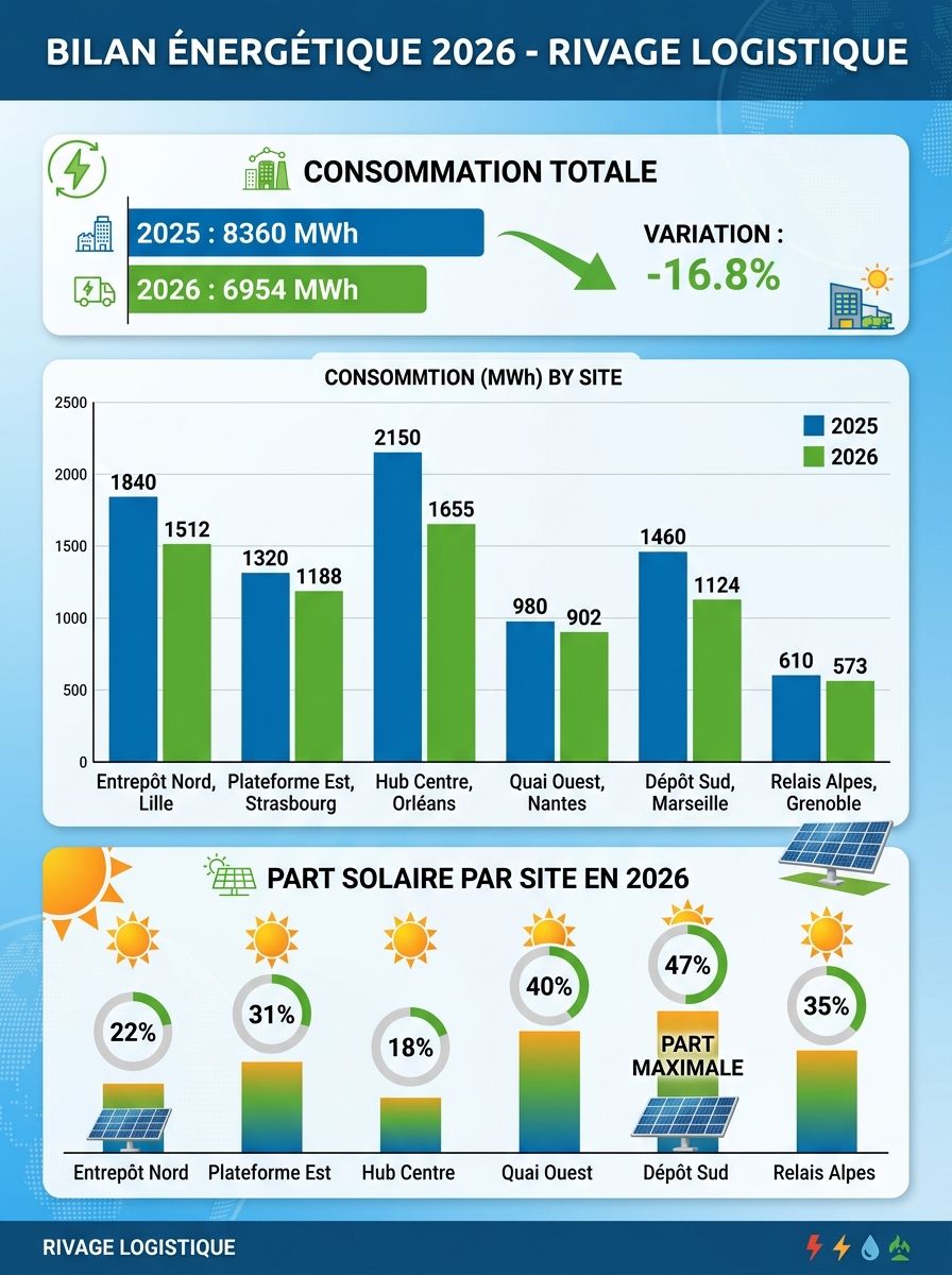 Infographie entière générée par gemini-3.1-flash-image : coquille « CONSOMMTION », titre de graphique en anglais